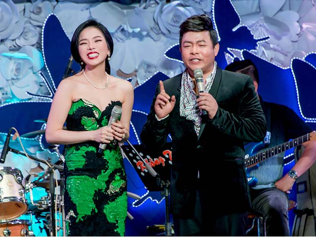 Ca nhạc - MTV - Quang Lê "nổi da gà" khi nghe Lệ Quyên hát
