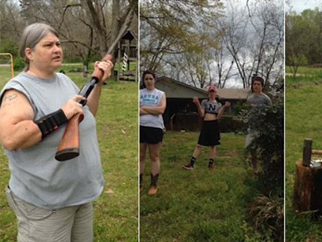 Thời trang Hi-tech - Mẹ dùng súng bắn nát iPhone 5c để dạy con