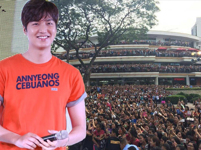 Lee Min Ho được hàng nghìn fan chào đón tại Philippines
