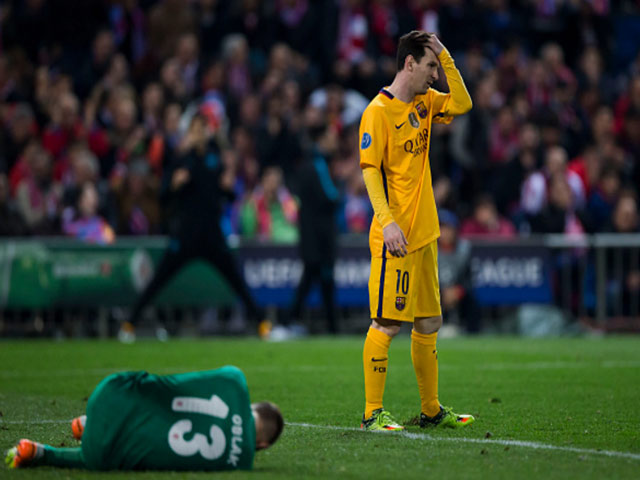 Bóng đá - Lời nguyền Champions League lại ứng nghiệm với Barca