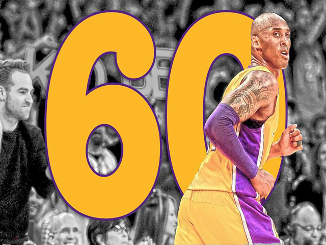Bóng rổ: Kobe Bryant xô đổ kỷ lục ngày giải nghệ