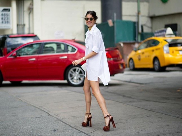 Thời trang công sở - Váy sơ mi: Đẹp từ công sở đến đường phố