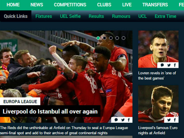 Bóng đá - Thế giới ngả mũ trước “tinh thần Istanbul” của Liverpool