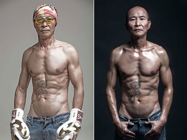 Bạn trẻ - Cuộc sống - "Soái ca" 61 tuổi khoe thân hình 6 múi cường tráng