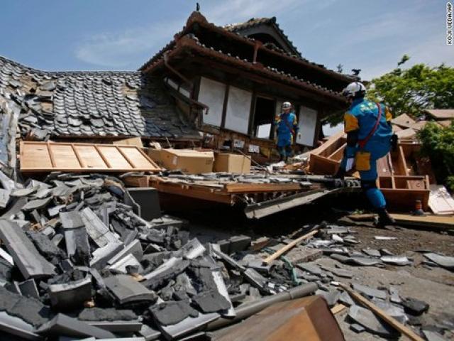 29 người chết, 1500 bị thương sau động đất 7,3 độ ở Nhật