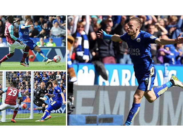 Bóng đá - Tranh cãi: Vardy ngã và bị đuổi khỏi sân