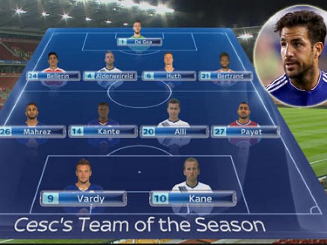 Bóng đá - Đội hình hay nhất mùa NHA: Không “Vua kiến tạo” Ozil