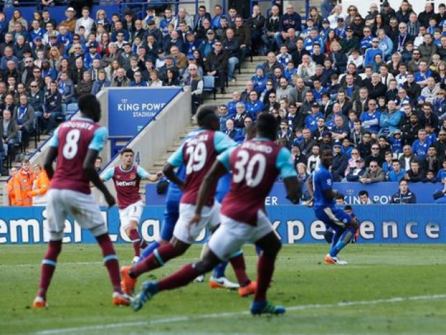 Bóng đá - Cú vuốt bóng cháy lưới Leicester đẹp nhất vòng 34 NHA