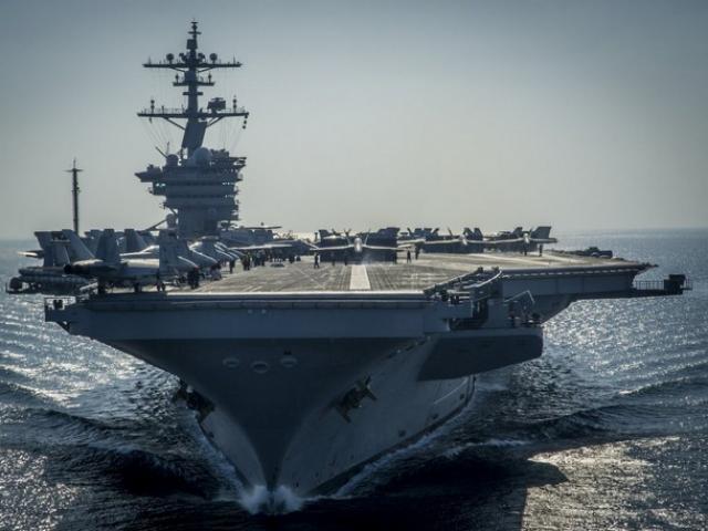 Thế giới - Ảnh: Độ hoành tráng của tàu sân bay Mỹ