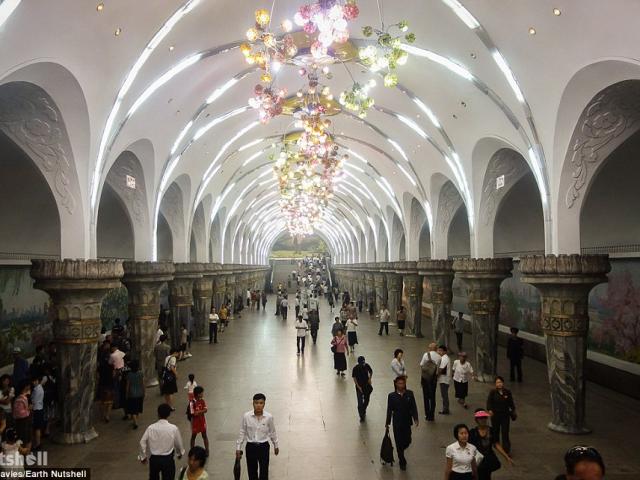 Thế giới - Bất ngờ hệ thống tàu điện ngầm bí mật ở Triều Tiên