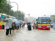 Tin tức trong ngày - Hà Nội vẫn ngập nặng nếu mưa to