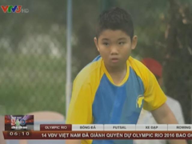 Thể thao - Giải tennis toàn quốc: "Khổng lồ" đối đầu "tý hon"