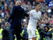 Bóng đá - Ronaldo chấn thương, Zidane vẫn phớt lờ James Rodriguez