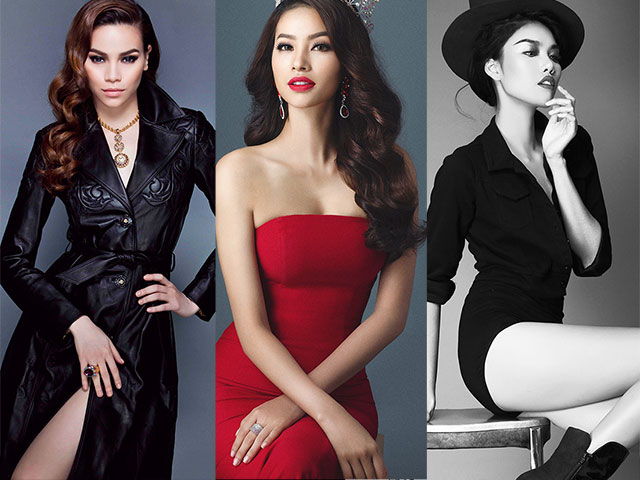 Người mẫu - Hoa hậu - Hà Hồ, Phạm Hương, Lan Khuê ngồi ghế nóng The Face