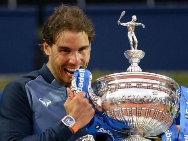 Thể thao - BXH tennis 25/4: Top 4 vẫy gọi Rafael Nadal
