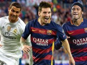 Bóng đá - “Hoa mắt” với kĩ năng của Messi, Ronaldo 2015/16