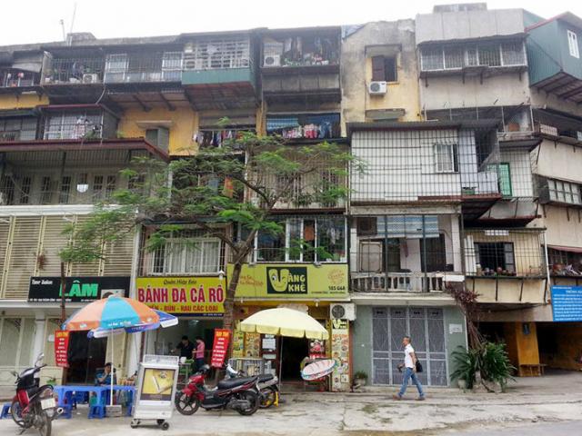 Tin tức trong ngày - HN: Đã có nhà tạm cư để di dời dân ở khu tập thể sắp sập