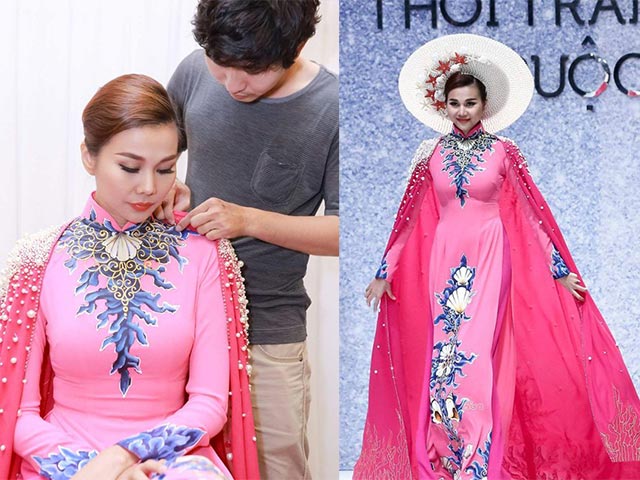 Thời trang - Thanh Hằng đội mấn 5kg ấn tượng trên sàn catwalk