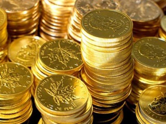 Kinh doanh - Vàng TG tăng 1,5 triệu đồng/lượng, trong nước đứng im