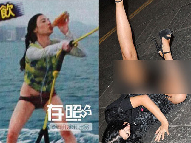 Hậu trường phim - Loạt sự cố say rượu ngã sấp mặt, lộ nội y của mỹ nhân