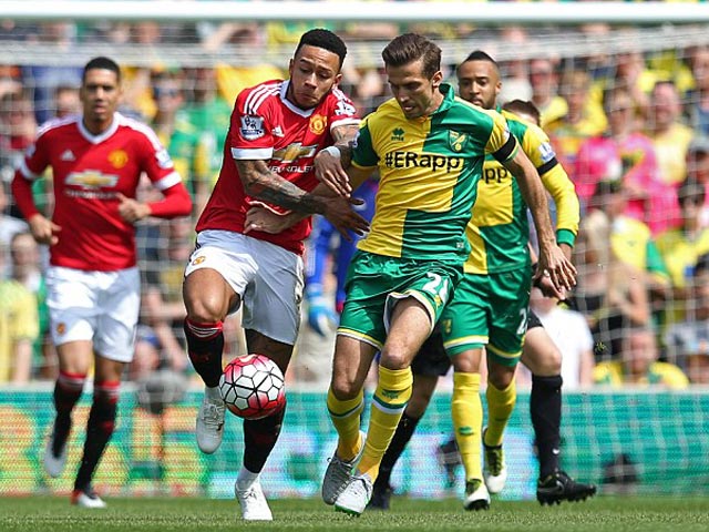 Bóng đá - Chi tiết Norwich - MU: Cách biệt mong manh (KT)