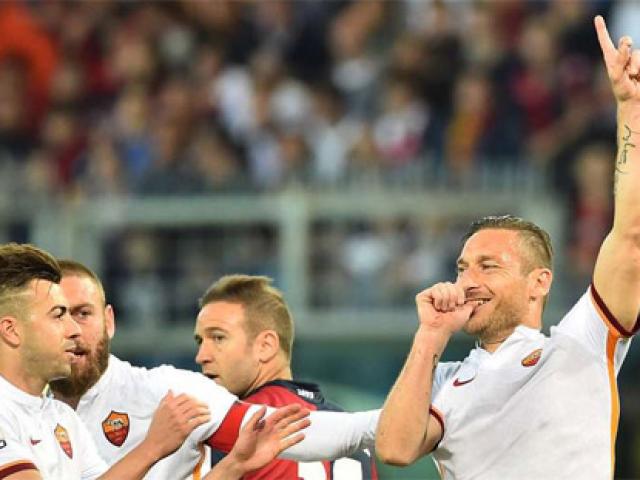 Bóng đá - Hiệu suất ghi bàn: "Ông lão" Totti tốt hơn Suarez, Ibra