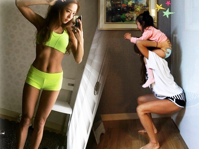 Làm đẹp cùng sao - Choáng với thân hình gợi cảm của bà mẹ 2 con xứ Hàn