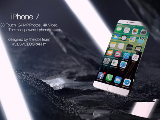 Thời trang Hi-tech - iPhone 7 màn hình tràn cạnh, pin "siêu khủng" xuất hiện