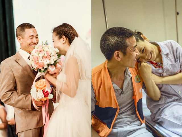 Bạn trẻ - Cuộc sống - Rơi nước mắt vì "đám cưới cổ tích" của cô dâu bệnh tật