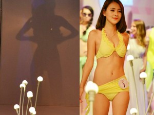 Xu hướng thời trang - Màn thay bikini xôn xao đấu trường sắc đẹp Trung Quốc