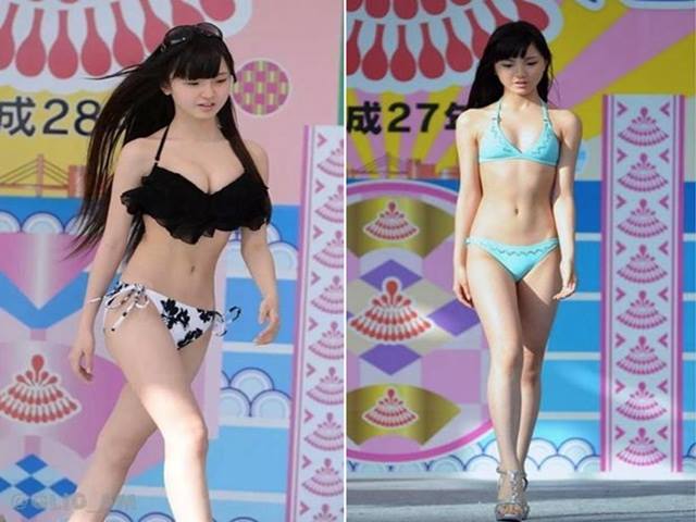 Nhật: Bé gái 12 tuổi bị “ném đá“ vì mặc bikini biểu diễn