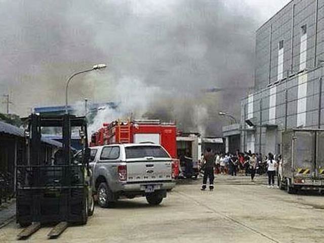 Tin tức trong ngày - Cháy tại Vĩnh Phúc, nhiều người hoảng loạn