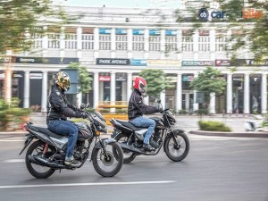 Ô tô - Xe máy - Nên mua xe côn rẻ Yamaha Saluto hay Honda CB Shine SP?