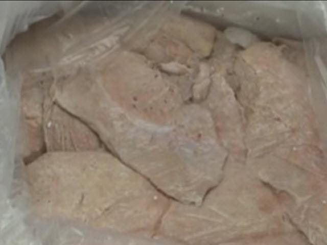 Thị trường - Tiêu dùng - Chặn nửa tấn nầm lợn mốc thối đầu độc người Việt