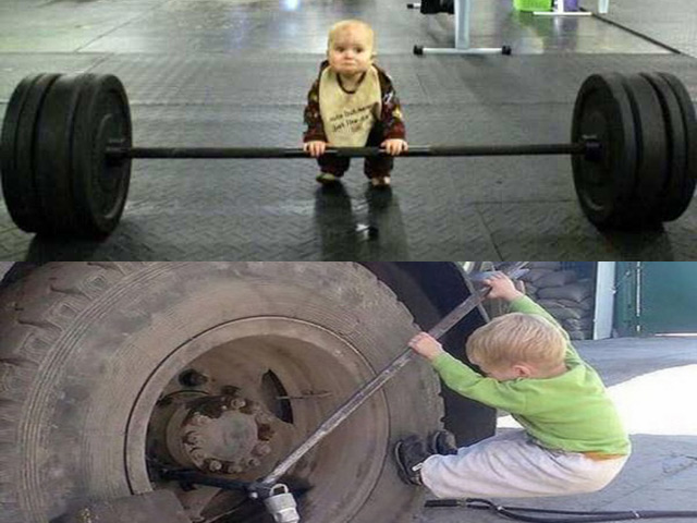 Cười 24h - Ngưỡng mộ tài năng "vô biên" của các nhóc tì