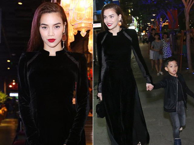 Xu hướng thời trang - Hồ Ngọc Hà dẫn con trai Subeo đi xem thời trang