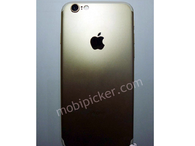 Dế sắp ra lò - Lộ iPhone 7 bản gold, màn hình 4,7 inch