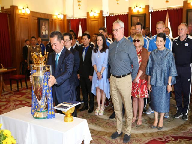 Bóng đá - Leicester rước cúp "đại náo" đường phố Thái Lan