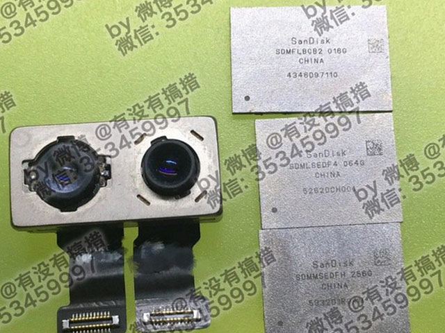 Dế sắp ra lò - iPhone 7 Plus bộ nhớ trong 256GB, camera kép lộ diện