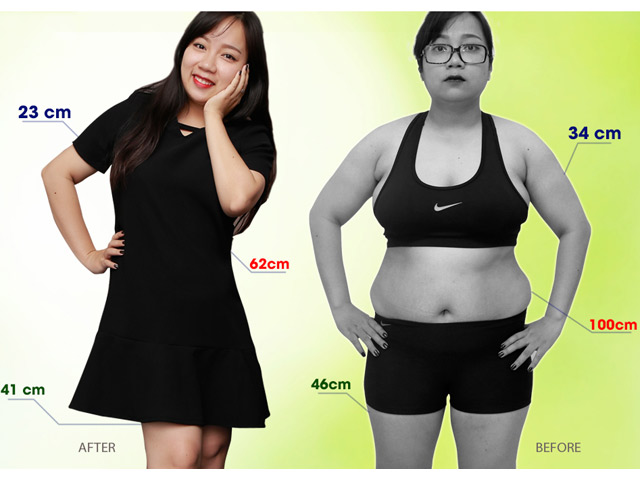 Bí quyết làm đẹp - Tuyệt chiêu giảm 30kg không cần ăn kiêng của cô nàng 9X