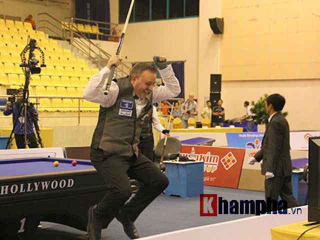 Thể thao - Bi-a: Vô địch World Cup, cơ thủ ăn mừng hết cỡ