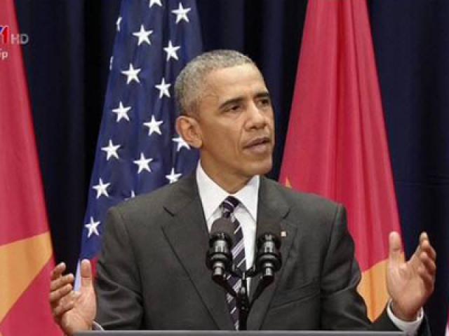 Phát biểu tại Hà Nội, TT Obama dẫn thơ Nam quốc sơn hà