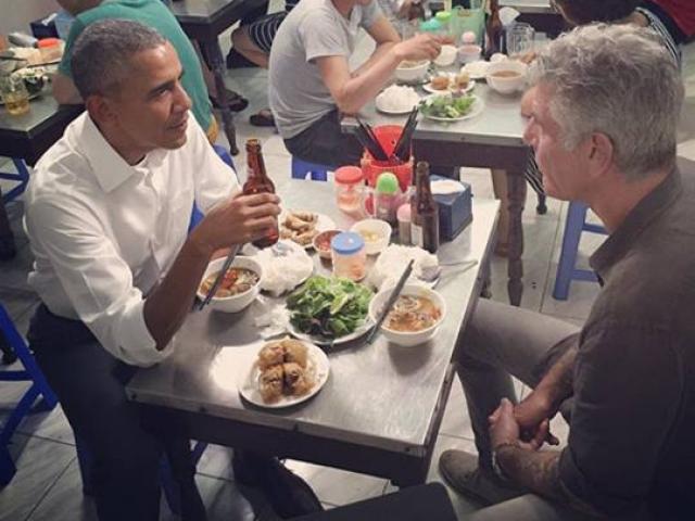 Ẩm thực - Lý do Tổng thống Obama thưởng thức bún chả Hà Nội
