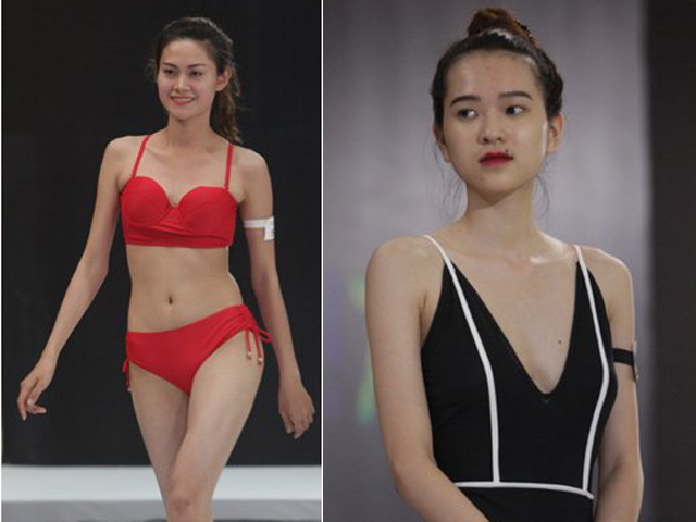 Người mẫu - Hoa hậu - Mẫu nữ mặt xinh, dáng đẹp catwalk với đồ bơi ở Hà Nội