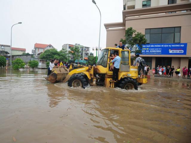 Tin tức trong ngày - Hà Nội có thể tiếp tục ngập trong 2 ngày tới
