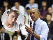 Ca nhạc - MTV - Sơn Tùng: &quot;Được Obama nhắc đến là điều tuyệt vời&quot;