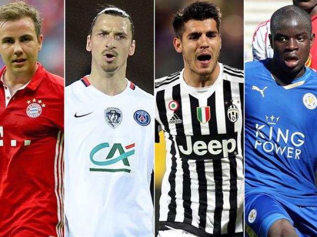 Bóng đá - Ibra, Hazard và các sao "đắt hàng" nhất chuyển nhượng hè
