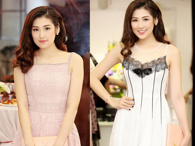 Người mẫu - Hoa hậu - Á hậu Tú Anh xinh đẹp nổi bật với váy ren cotton