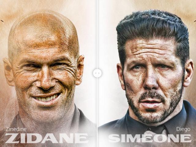 Bóng đá - Real - Atletico: 5 tháng của Zidane, 5 năm của Simeone