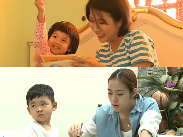 Tin tức giải trí - Diệp Bảo Ngọc, Thùy Dương khoe con trên gameshow truyền hình